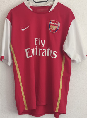 Nike Arsenal Nike Sphere Dry Fußballtrikot Rot/Weiß/Gold Fly Emirates Größe L 