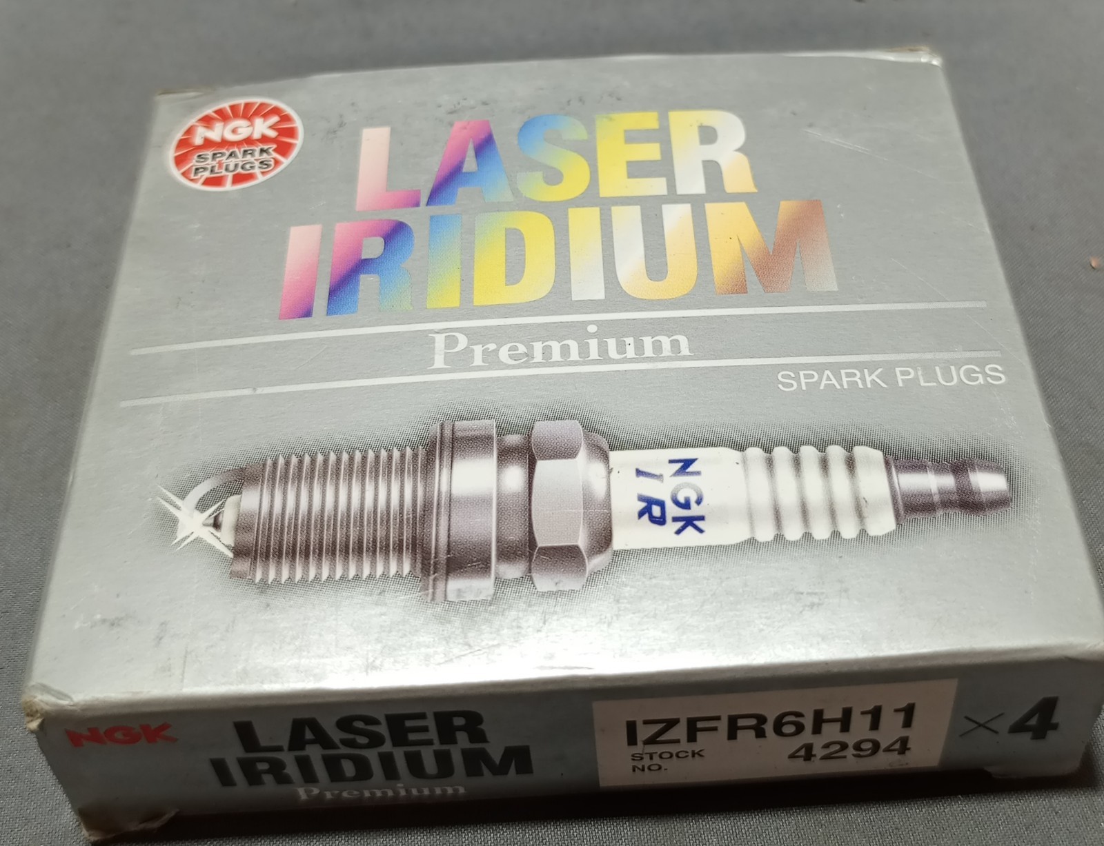 Lot Of 4 NGK Laser Iridium Premium Spark Plugs 4294