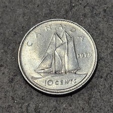 CANADA 🇨🇦 TEN (10) CENTS COIN 1979 (QUEEN ELIZABETH II)