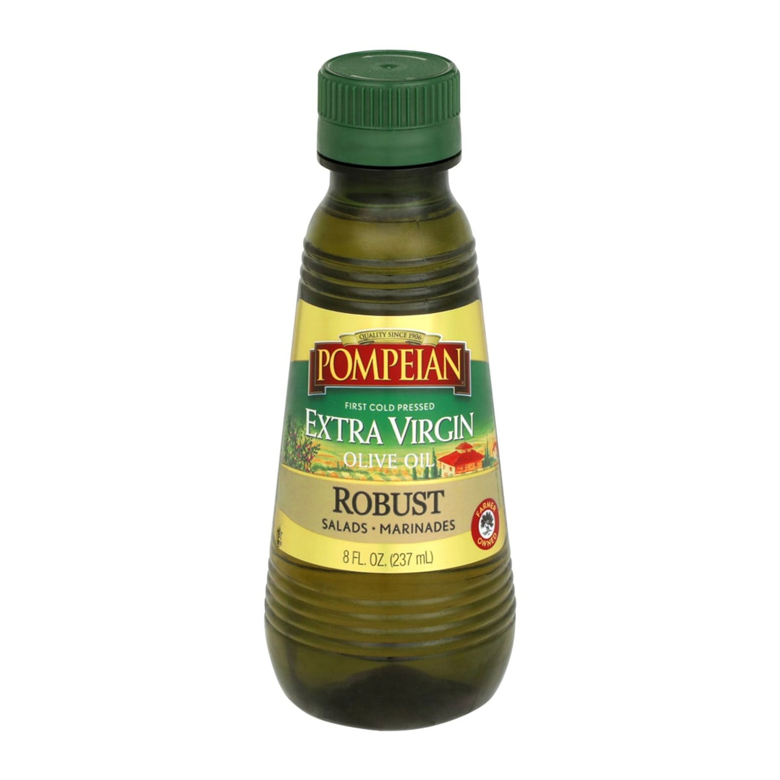 Pompeian Robust Extra Virgin Olive Oil, 8 oz
