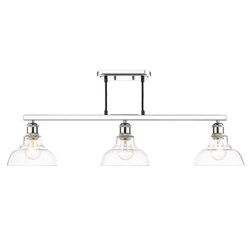 Gzolden Lighting Carver 35 1/2" Wide Chrome Linear Pendant Light - Picture 6 of 8