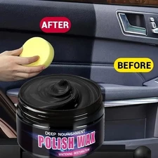 Universal Leather & Plastic Repair Cream Car Interior Restorer Polish Renovation