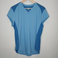 Patagonia Performance Base Layer Capilene Blue Women's Activewear Top XL