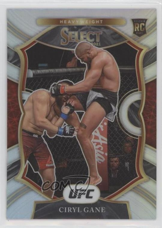 2021 Panini Select UFC Concourse Silver Prizm Ciryl Gane #98 11xt