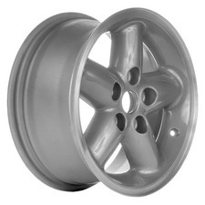 For Jeep Cherokee 96 Alloy Factory Wheel 5-spoke Charcoal Gray 15x7 Alloy