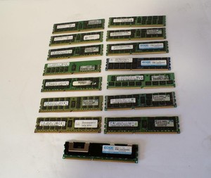 *Mix Lot of 15* 16GB Server RAM Mixed DDR4-2133P & DDR3-12800R ECC REG RDIMM