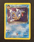 Dark Gyarados SWIRL 8/82 Team Rocket Holo Pokemon TCG