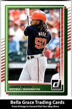 2025 Donruss #41 James Wood Washington Nationals MLB Baseball