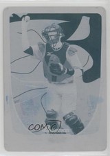 2011 Bowman International Printing Plate Cyan 1/1 Victor Martinez #189 1m8