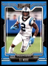 DJ Moore 2021 Panini Playbook #11 Panthers NFL READ FREE SHIPPING AutographDen