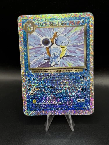 Dark Blastoise S2/S4 Legendary Collection Oversized BoxTopper Pokemon LP / NM