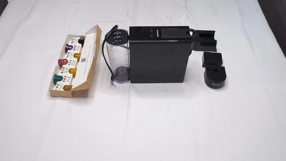 Nespresso Essenza Mini Espresso Machine By Breville, Piano Black - Image 4 of 4