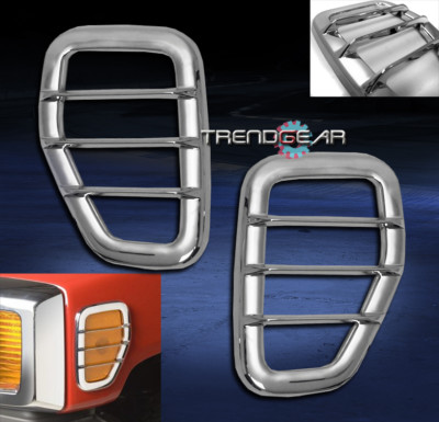 2006-2009 HUMMER H3 SIDE MARKER LIGHT COVER GUARD TRIM CHROME 2PCS SET 2007 2008 - Foto 6