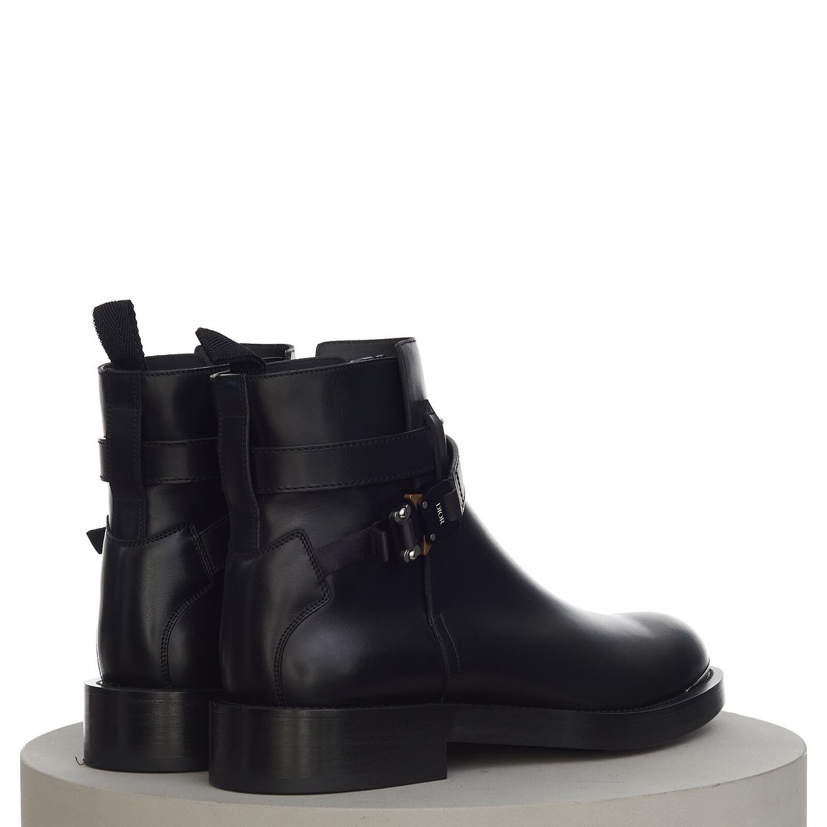 Dior Evidence Chelsea Boots - NWT DIOR 2150$ Black Leather Evidence Ankle Boots - Black  main image 3