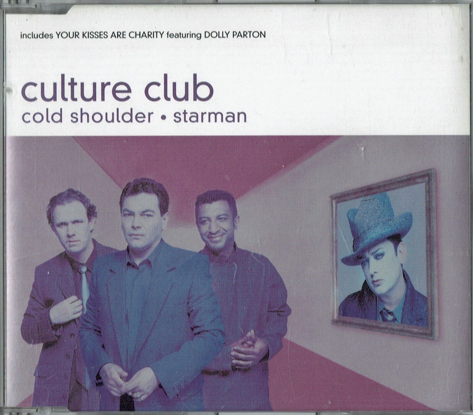 CULTURE CLUB - 5" CD - Cold Shoulder, Starman + Your Kisses.. Dolly Parton 