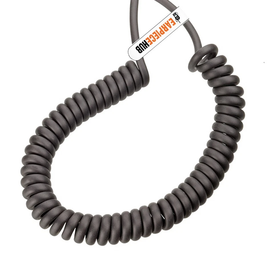 Motorola DP2400, DP2600, DP3441 D shape earpiece with PTT microphone - Image 4 of 4