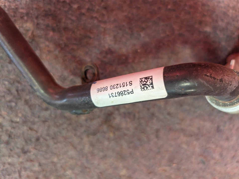 2013-2018 Ram Cummins 6.7 P5286731 трубка охлаждающей жидкости шланг низкий км - Изображение 2 из 2