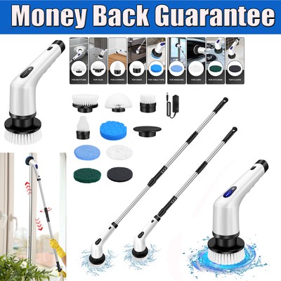 Electric Spin Scrubber Turbo Scrub Cleaning Brush Cordless Rechargeable Washer