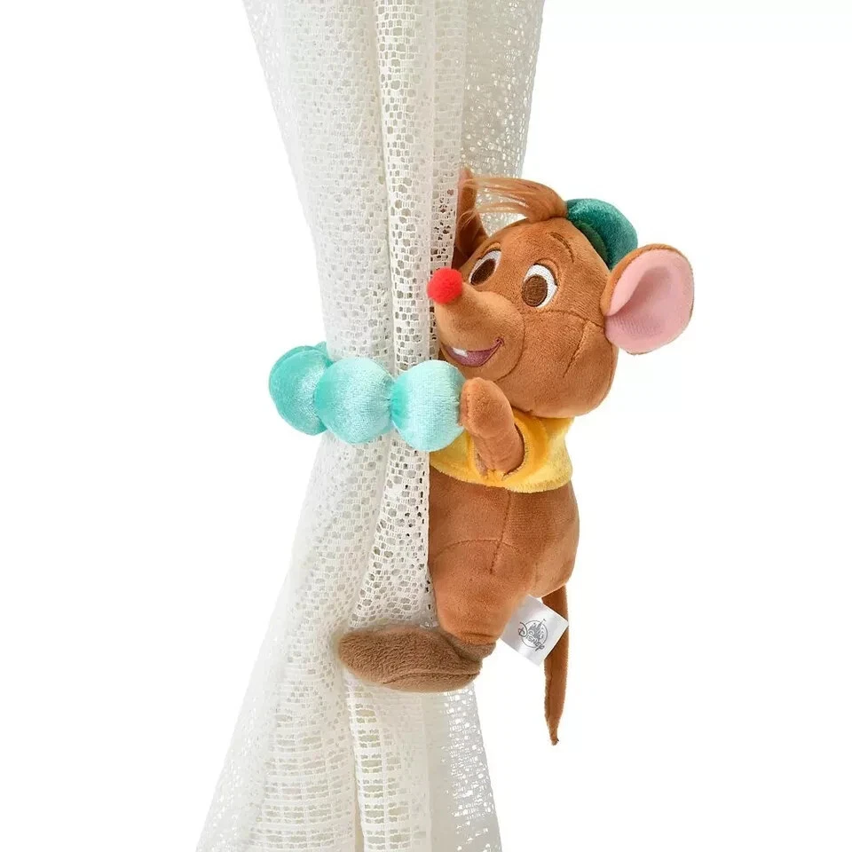 ÚLTIMO Disney Store Japón Cenicienta Ratón Gus Peluche Cortina Borla Peluche ... - Imagen 2 de 4