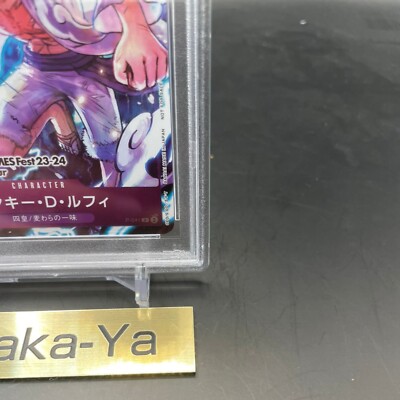 PSA 10 MONKEY D. LUFFY P-041 P BANDAI CARD GAME FEST PROMO ONE