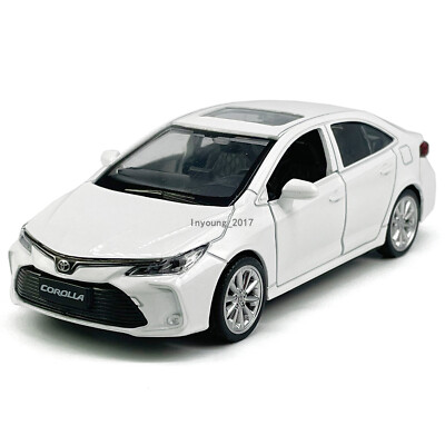 1/43 Scale Corolla Model Car Diecast Toy Cars Pull Back Toys for