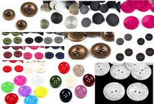 5 plastic buttons dress buttons coat buttons jacket buttons 22-50 mm red blue yellow