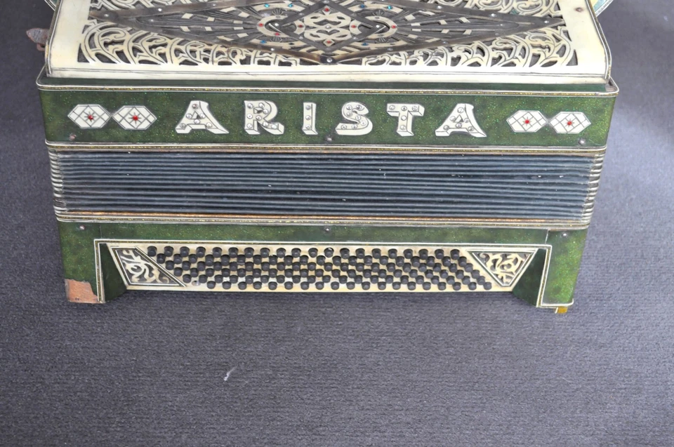 Instrument de Musique - Accordéon ARISTA - 19e - 20e - Photo 4/4