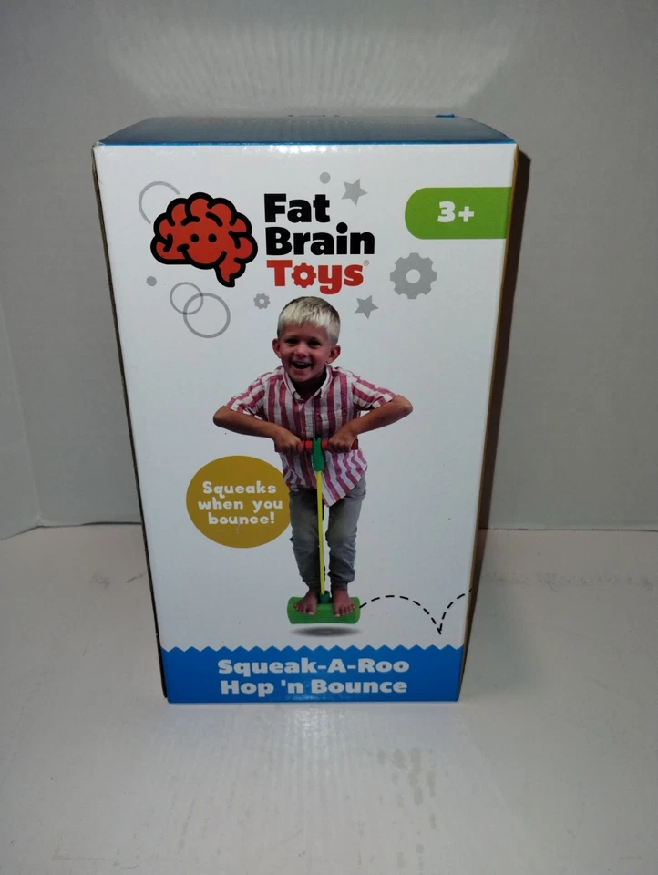 Fat Brain Toys New In Box Squeak A Roo Hop N Bounce Indoor And Outdoor Toy 3+ Yr - Image 4 of 4