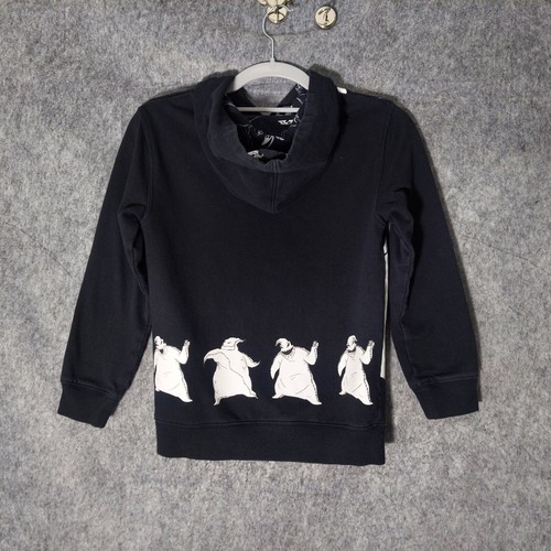 Disney Kids Hoodie M Nightmare Before Christmas Zero Boogie Pullover Pocket Jack - Picture 6 of 11