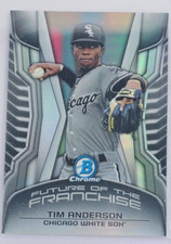 Tim Anderson 2014 Bowman Chrome Future of the Franchise FF-TA Chicago White Sox
