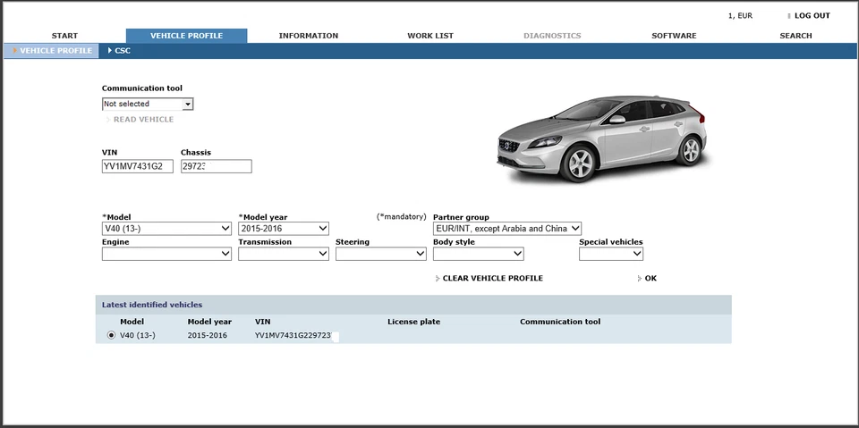 Volvo VIDA VDASH Professionelles Diagnosegerät zum Codieren und Programmieren - Bild 3 von 4