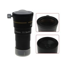 Alstar 1.25" 4-Elements 5X Barlow Lens Fully Multi-Coated Optics