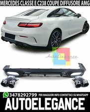 Unten Stoßstange Mercedes E Klasse C238 Diffusor Hinten AMG + Anschlüsse