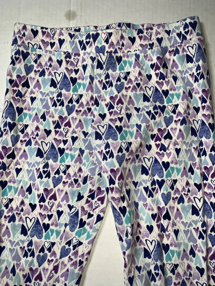 Preowned- Gap Kids Graphic Stretch Jeggings Girls (Size M) - Image 2 of 4