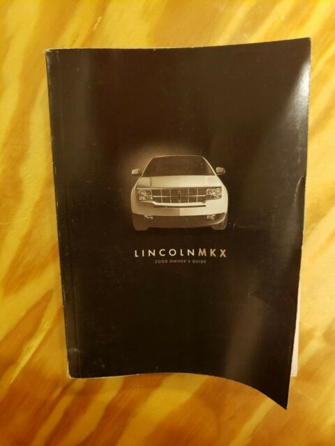 08-10 Lincoln MKX OEM Owners Manual | eBay