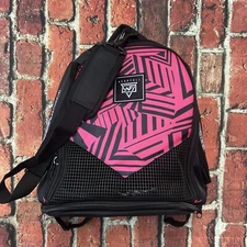 Nearfall Wrestling Pink Black Backpack