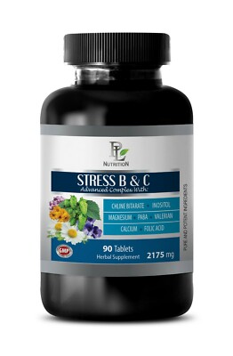 stress relief - STRESS B & C - lower blood pressure naturally supplements 1 BOTT