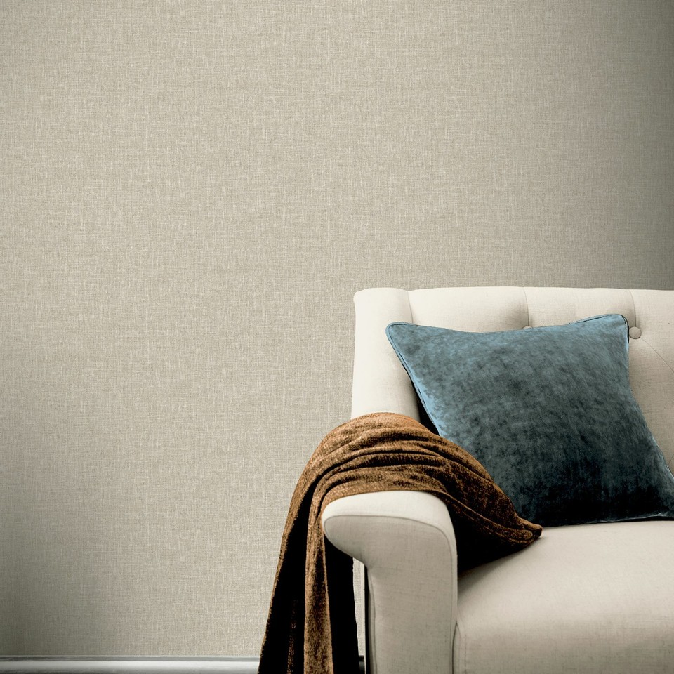 Arthouse Country Plan Taupe Wallpaper | Seramk