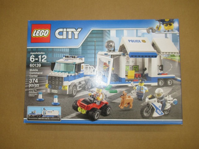 lego city police mobile command center truck 60139