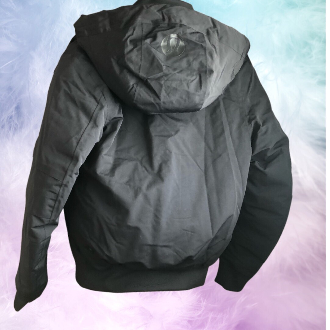 NWOT Lululemon Winter Bomber Warrior Parka Black sz.4 | eBay