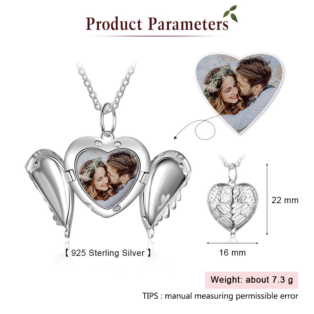 Love Heart Locket Necklace Charm