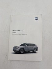 2019 Volkswagen Atlas Owners Manual S, SE, SE, SEL, SEL Premium 