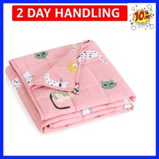 5 lbs Weighted Blanket for Twin Size Bed, Perfect for 40-60lb Cozy Cotton Hea...
