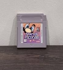 1995 Mario's Picross Game Only Authentic Nintendo Gameboy Color Cartridge Tested