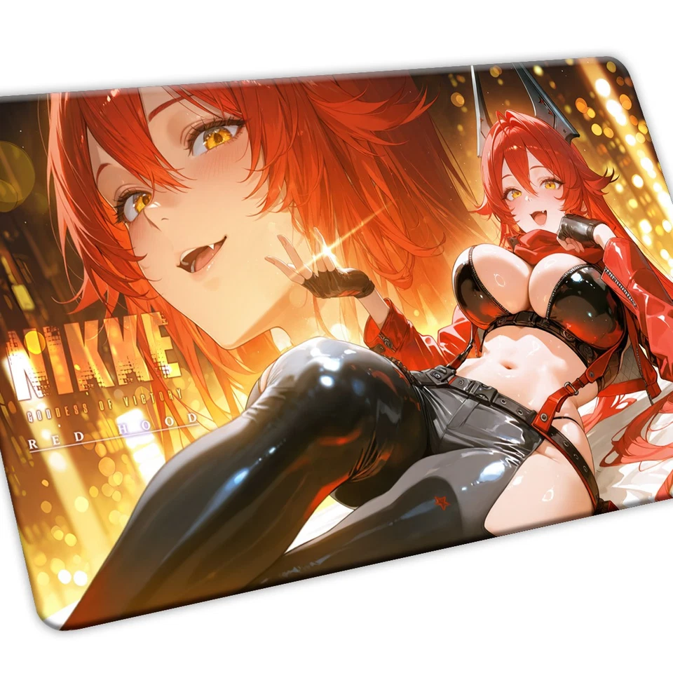 Mauspad - Goddess of Victory: NIKKE - Red Hood (Playmat/Tischunterlage)