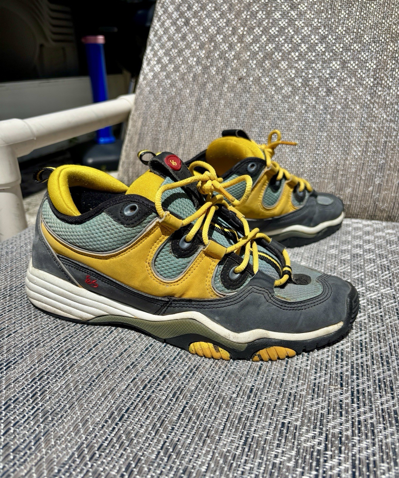 Vintage ES Koston 2 Pro Model 1999 Skateboarding Shoes Size 9.5 image 2