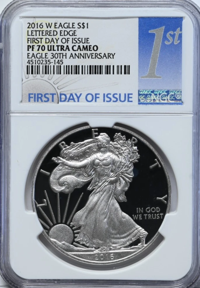 2016 American Eagle PR 70 Graded Silver Bullion Coins for sale | eBay