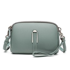 Genuine Leather Crossbody Shoulder Bag for Women Small Adjustable Handbag