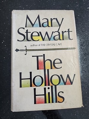 THE HOLLOW HILLS by Mary Stewart published by Morrow 1ST Edition HB/DJ 1973