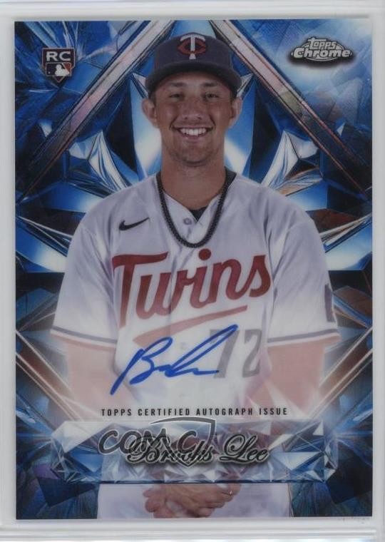 2025 Topps Chrome Sapphire Edition Selections Brooks Lee #SSA-BL Rookie Auto RC